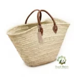 Natural French Basket Handle leather