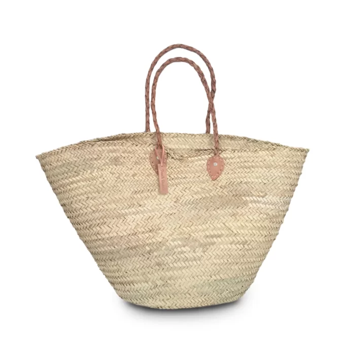 Straw tote beach Bag French Baskets King Size