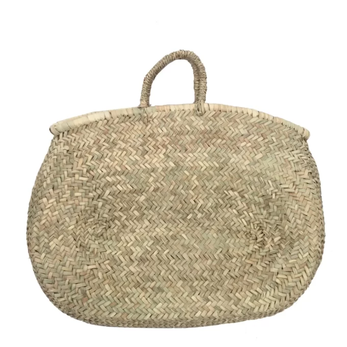 Oval straw Bag