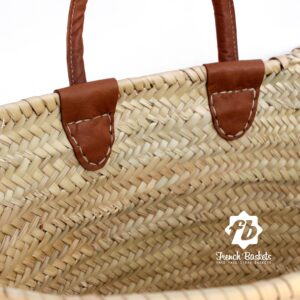 luxury straw bag French Basket french