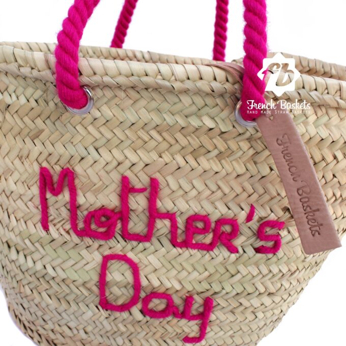 Customized Mother's Day gifts straw bag personalized